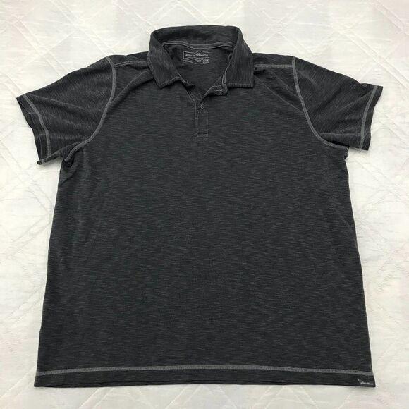 Eddie Bauer Active gray Polo shirt XL - Picture 1 of 3